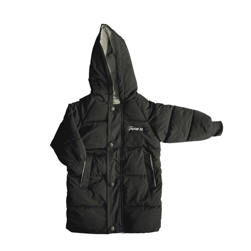 Long Black Puffer Jacket