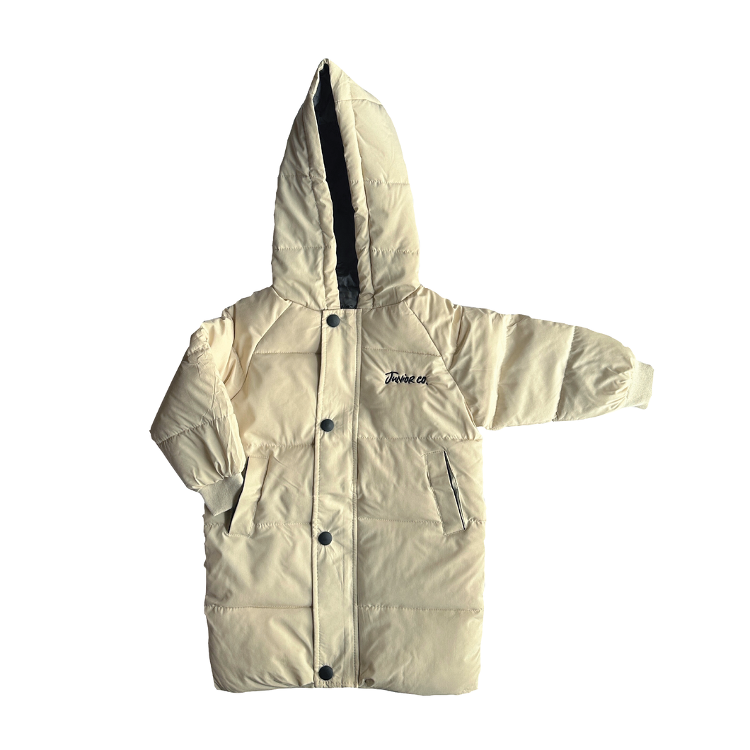 Longline Puffer Jacket