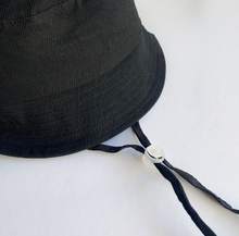Load image into Gallery viewer, Personalised Kids&#39; Bucket Hats for Sunny Adventures! - Black