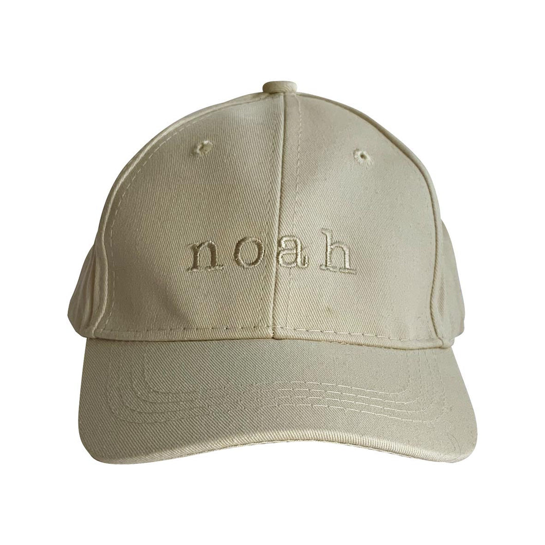 Personalised Baby Caps for Your Kids - Sand