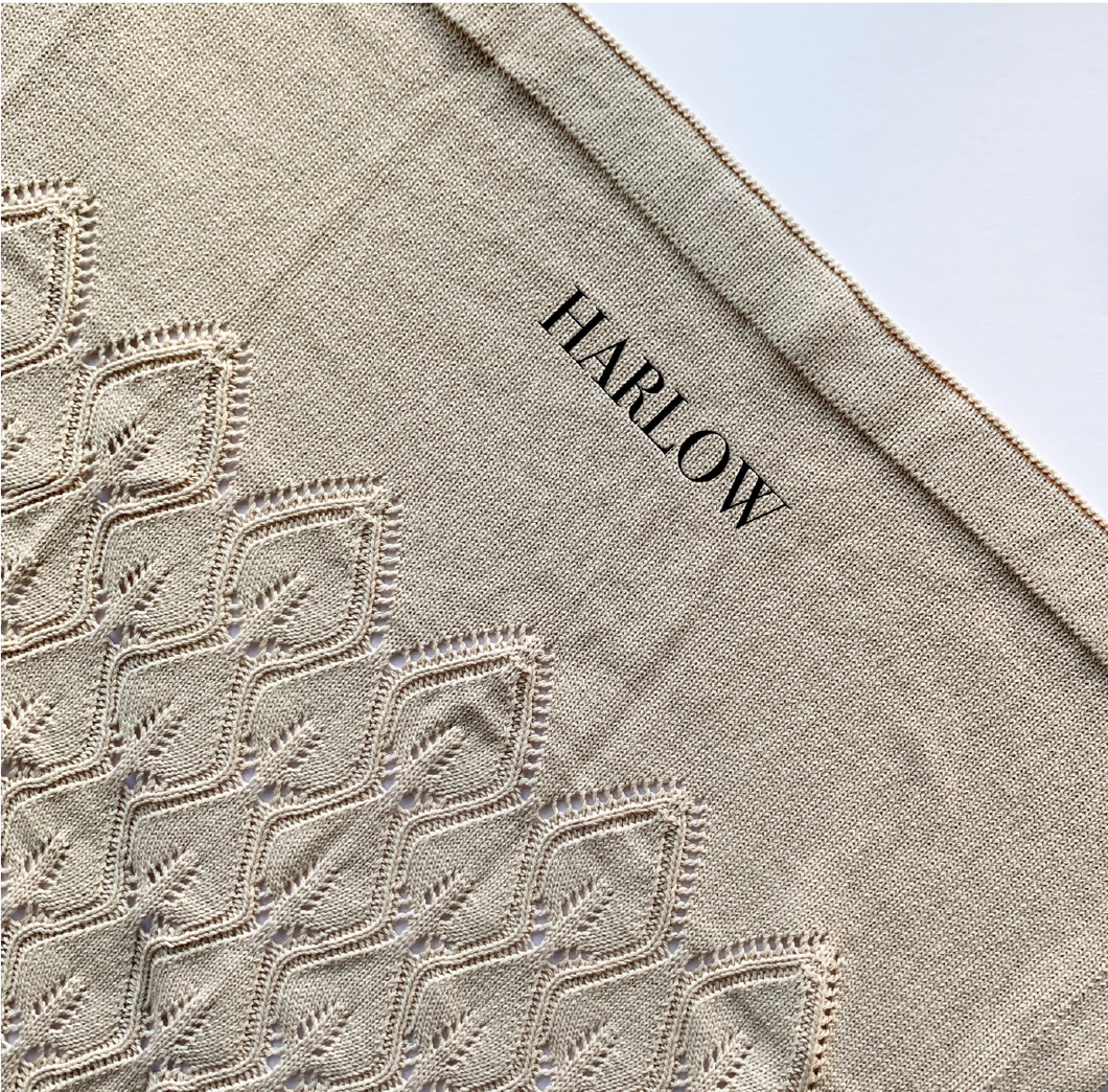 personalised baby blanket
