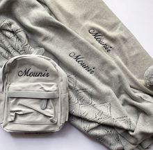 Load image into Gallery viewer, Personalised Baby Blankets for Your Little One - Grey