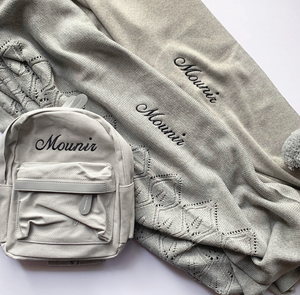 Personalised Baby Blankets for Your Little One - Grey