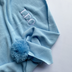 personalised baby blanket