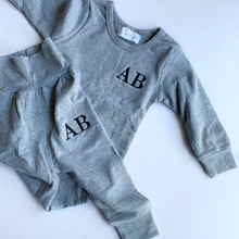 Load image into Gallery viewer, personalised pyjama set with details