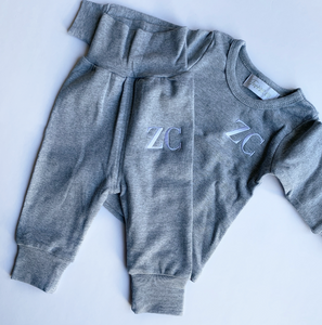 kids personalised pyjama set