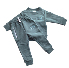 Load image into Gallery viewer, Kids&#39; Custom Tracksuits - Blue