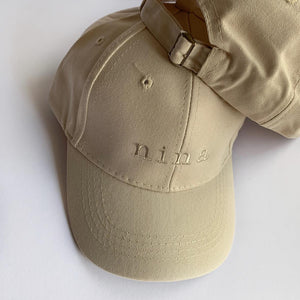 Personalised Baby Caps for Your Kids - Sand