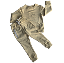 Load image into Gallery viewer, Baby Tracksuit Sets for Cozy Cuteness! - Sand